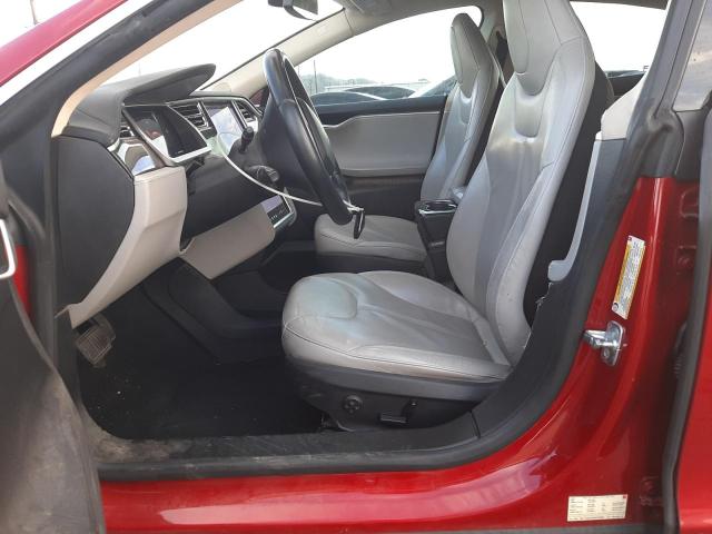 5YJSA1CN4DFP09637 - 2013 TESLA MODEL S Կարմիր լուսանկար 7