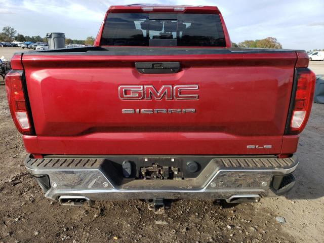 1GTU9BED4KZ399718 - 2019 GMC SIERRA K1500 SLE RED photo 6