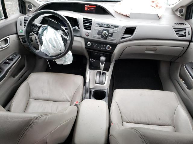 2HGFB2F9XCH319851 - 2012 HONDA CIVIC EXL Մոխրագույն լուսանկար 8