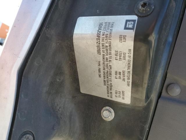 1G8AJ55F07Z197697 - 2007 SATURN ION LEVEL 2 SILVER photo 12