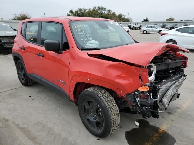 ZACNJCABXMPM92229 - 2021 JEEP RENEGADE SPORT RED photo 4