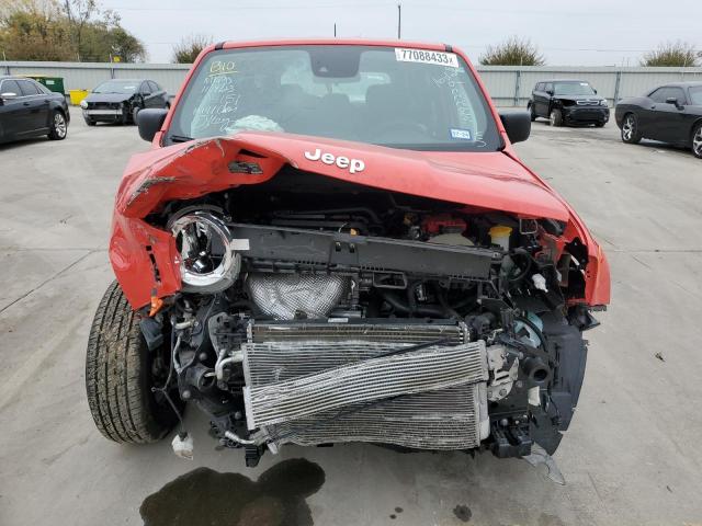 ZACNJCABXMPM92229 - 2021 JEEP RENEGADE SPORT RED photo 5