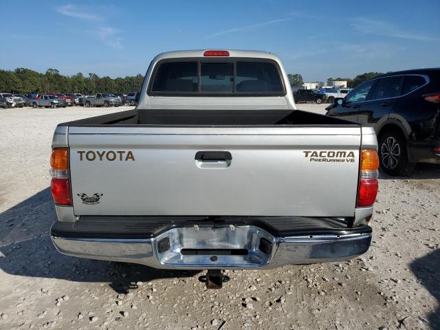 5TEGN92N01Z771086 - 2001 TOYOTA TACOMA DOUBLE CAB PRERUNNER SILVER photo 6