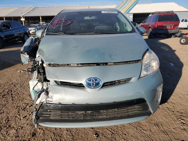 JTDKN3DU3C1559386 - 2012 TOYOTA PRIUS GREEN photo 5