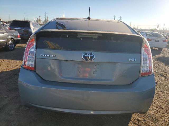 JTDKN3DU3C1559386 - 2012 TOYOTA PRIUS GREEN photo 6