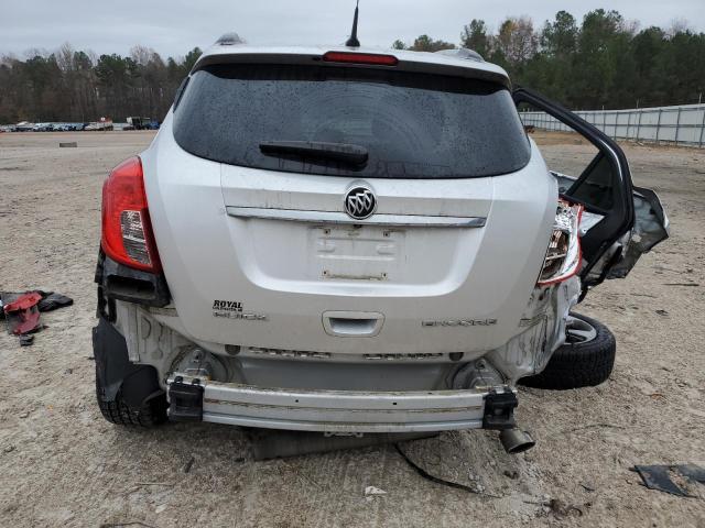 KL4CJASB5EB760851 - 2014 BUICK ENCORE SILVER photo 6