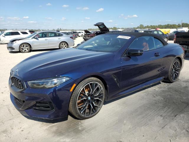 WBAFY4C05PCM86753 - 2023 BMW M850XI BLUE photo 1
