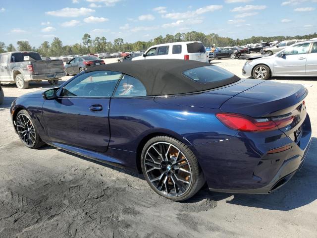 WBAFY4C05PCM86753 - 2023 BMW M850XI BLUE photo 2
