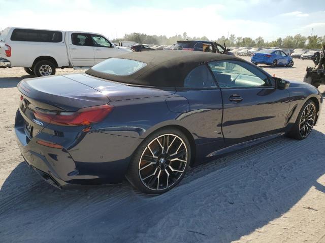 WBAFY4C05PCM86753 - 2023 BMW M850XI BLUE photo 3