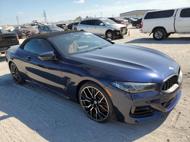 WBAFY4C05PCM86753 - 2023 BMW M850XI BLUE photo 4