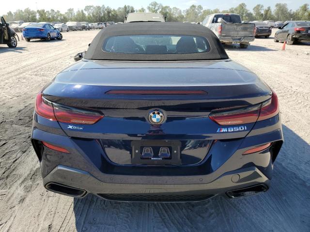 WBAFY4C05PCM86753 - 2023 BMW M850XI BLUE photo 6