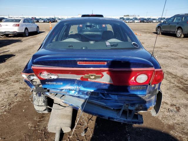 1G1JC52F747281391 - 2004 CHEVROLET CAVALIER BLUE photo 6