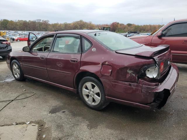 2G1WH52K749449890 - 2004 CHEVROLET IMPALA LS BURGUNDY photo 2