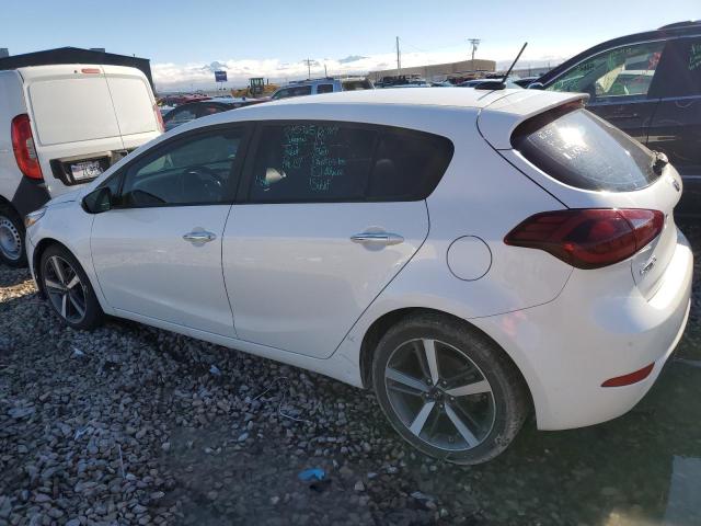 KNAFX5A82H5670913 - 2017 KIA FORTE EX WHITE photo 2