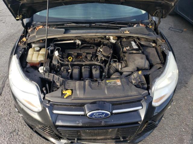 1FAHP3H2XCL416538 - 2012 FORD FOCUS SEL BLACK photo 11