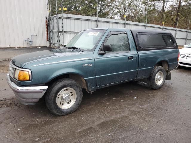 1FTCR10A2SUC14159 - 1995 FORD RANGER GREEN photo 1