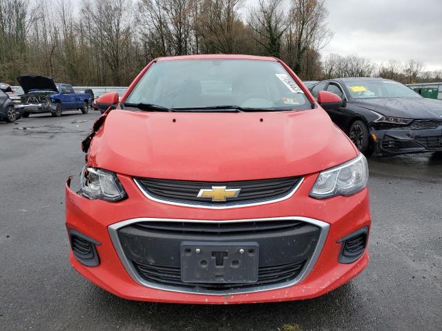 1G1JD5SG5H4152546 - 2017 CHEVROLET SONIC LT RED photo 5