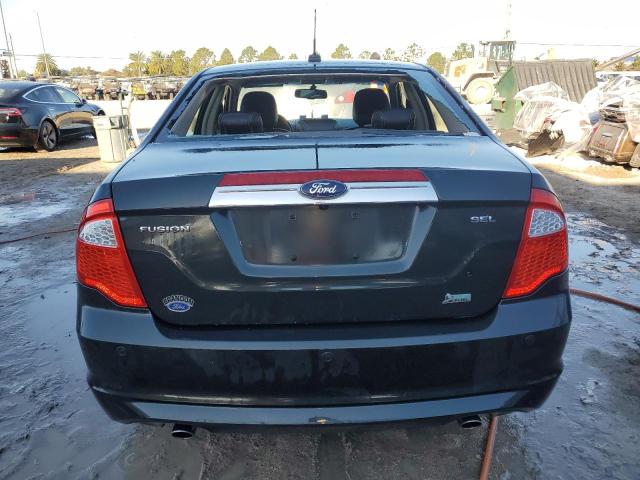 3FAHP0JG9AR315932 - 2010 FORD FUSION SEL BLACK photo 6