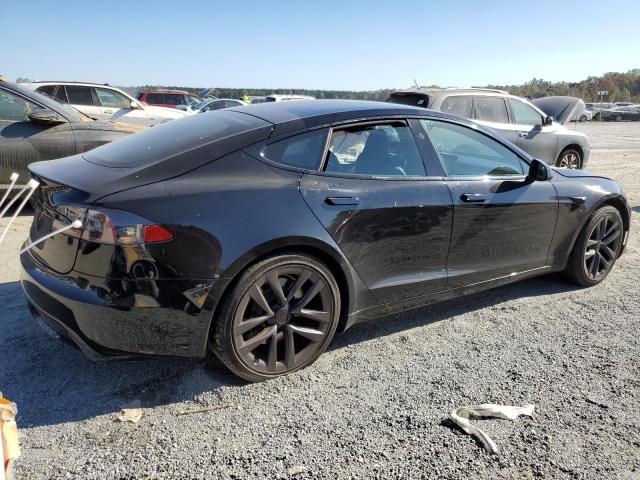 5YJSA1E5XMF433431 - 2021 TESLA MODEL S BLACK photo 3