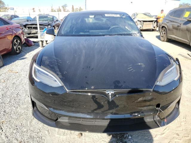 5YJSA1E5XMF433431 - 2021 TESLA MODEL S BLACK photo 5