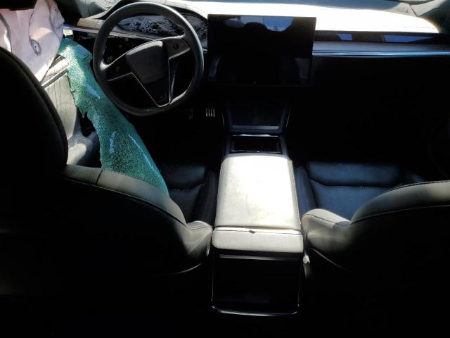 5YJSA1E5XMF433431 - 2021 TESLA MODEL S BLACK photo 8