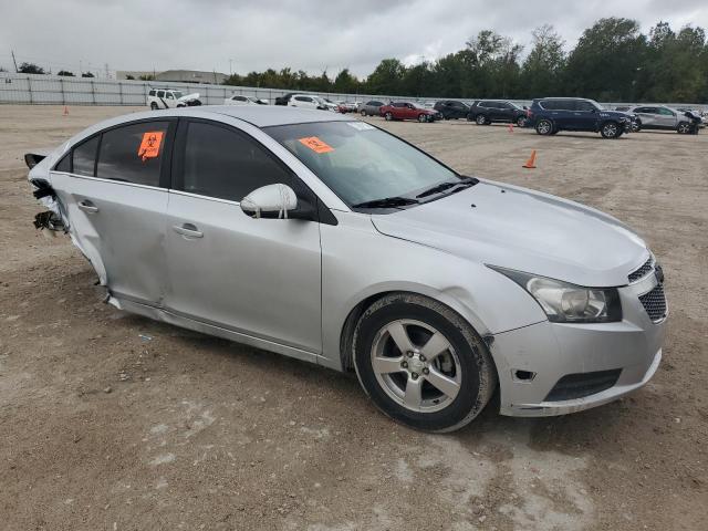 1G1PC5SB3E7132615 - 2014 CHEVROLET CRUZE LT SILVER photo 4