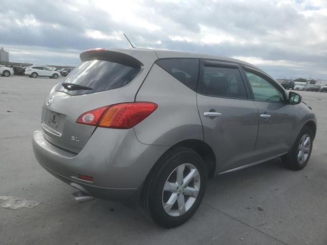 JN8AZ18U79W026116 - 2009 NISSAN MURANO S SILVER photo 3