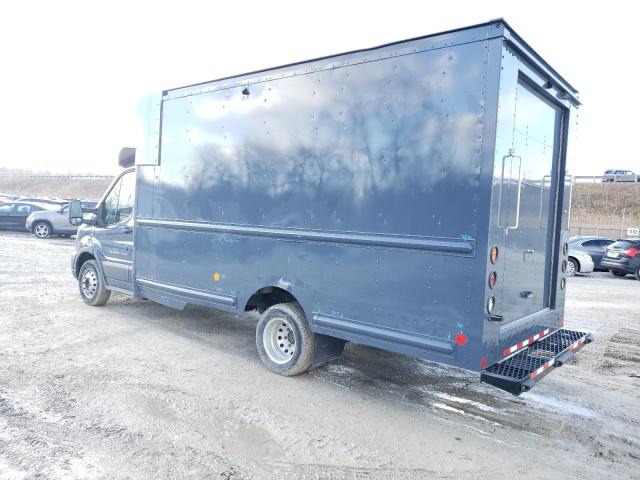 1FDDF6P88MKA56255 - 2021 FORD TRANSIT T-350 HD BLUE photo 2