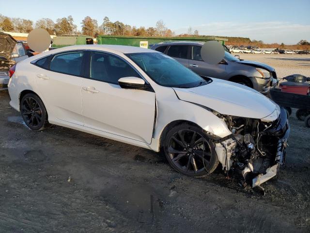 2HGFC2F81LH595856 - 2020 HONDA CIVIC SPORT WHITE photo 4