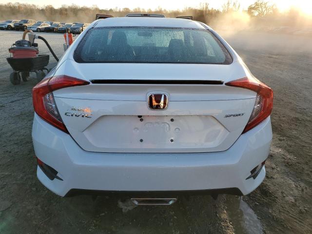 2HGFC2F81LH595856 - 2020 HONDA CIVIC SPORT WHITE photo 6