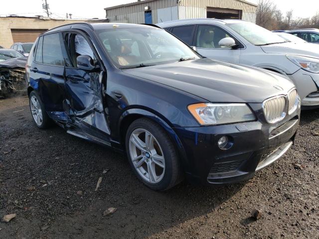 5UXWX7C53E0E80873 - 2014 BMW X3 XDRIVE35I BLACK photo 4