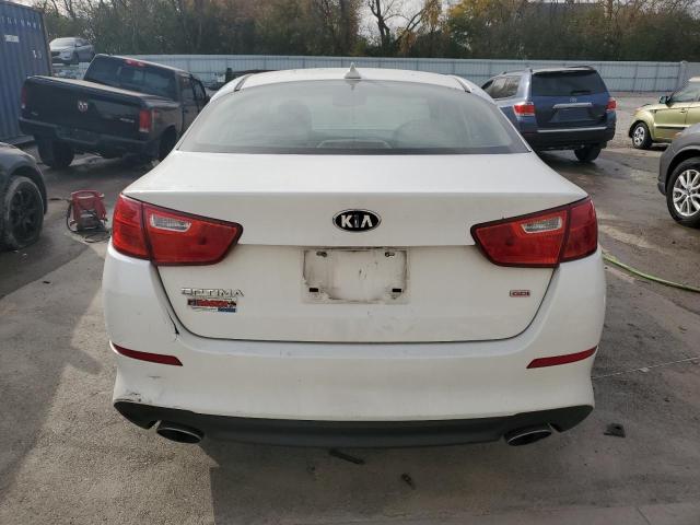 KNAGM4A73F5586451 - 2015 KIA OPTIMA LX WHITE photo 6