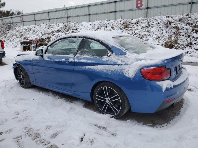 WBA2J7C50JVD60945 - 2018 BMW M240XI BLUE photo 2