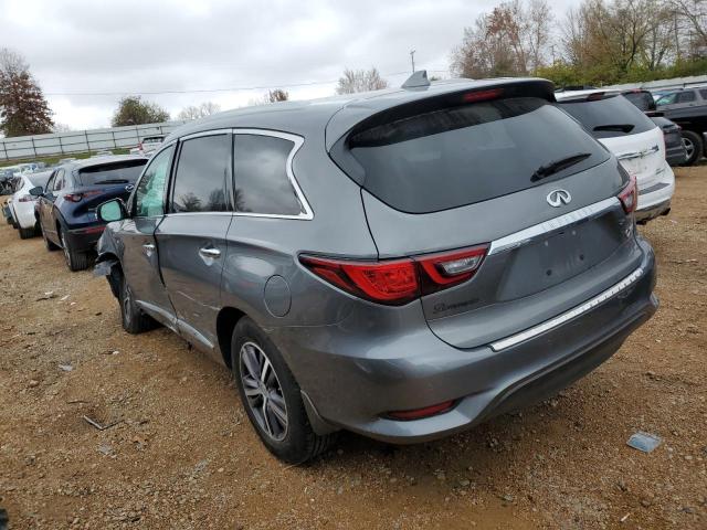 5N1DL0MMXKC506180 - 2019 INFINITI QX60 LUXE SILVER photo 2