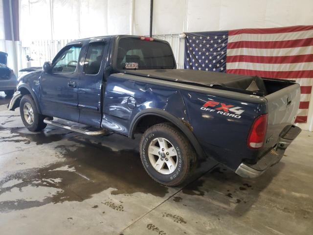 1FTRX18L02KA29299 - 2002 FORD F150 BLUE photo 2