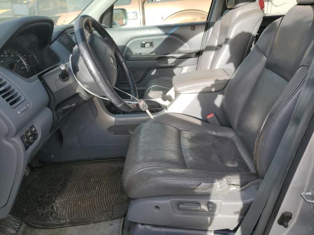 5FNYF18525B061270 - 2005 HONDA PILOT EXL SILVER photo 7