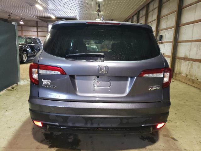 5FNYF6H20NB040226 - 2022 HONDA PILOT SE GRAY photo 6