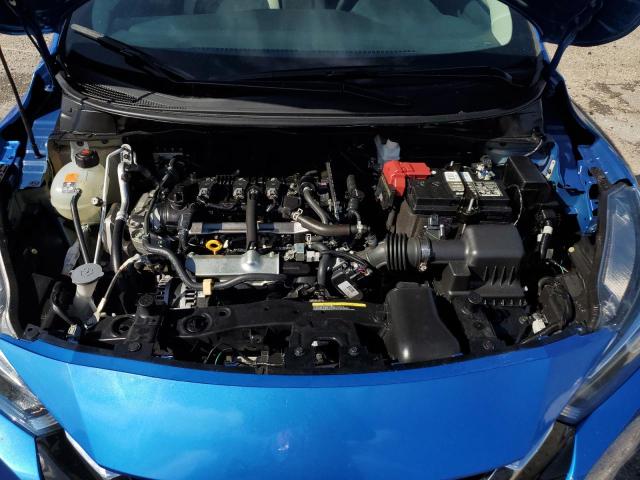 3N1CN8EV5ML813623 - 2021 NISSAN VERSA SV BLUE photo 11