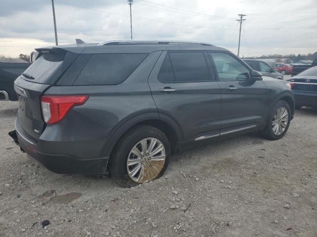 1FMSK8FH8LGA34113 - 2020 FORD EXPLORER LIMITED GRAY photo 3