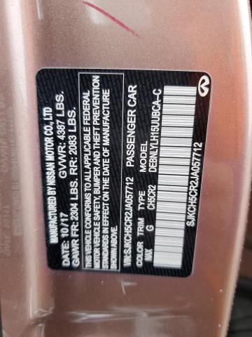 SJKCH5CR2JA057712 - 2018 INFINITI QX30 BASE Rosa Foto 12