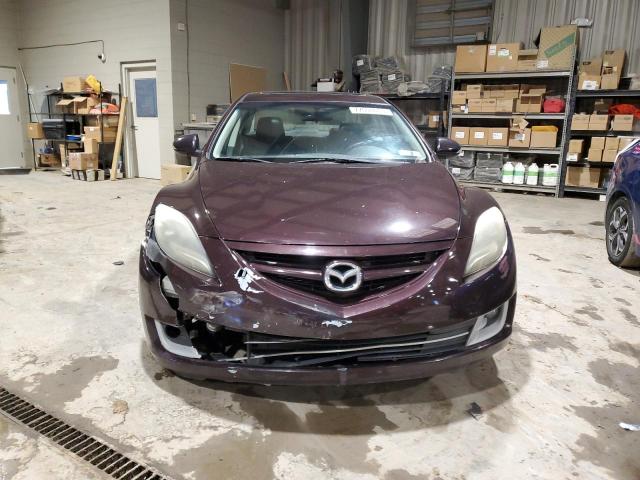 1YVHZ8CH5B5M11905 - 2011 MAZDA 6 I BURGUNDY photo 5