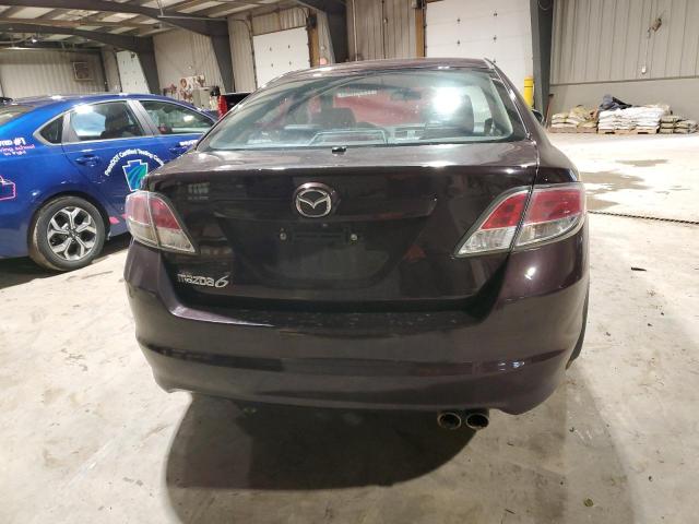 1YVHZ8CH5B5M11905 - 2011 MAZDA 6 I BURGUNDY photo 6