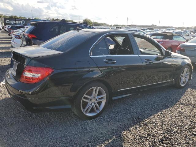 WDDGF4HB6EA911919 - 2014 MERCEDES-BENZ C 250 BLACK photo 3