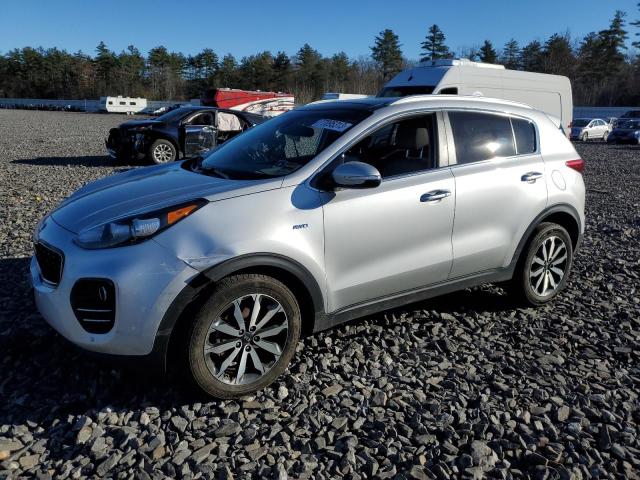 KNDPNCAC1H7055893 - 2017 KIA SPORTAGE EX SILVER photo 1