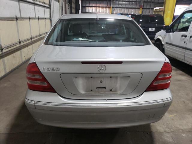 WDBRF64J12F200704 - 2002 MERCEDES-BENZ C 320 SILVER photo 6