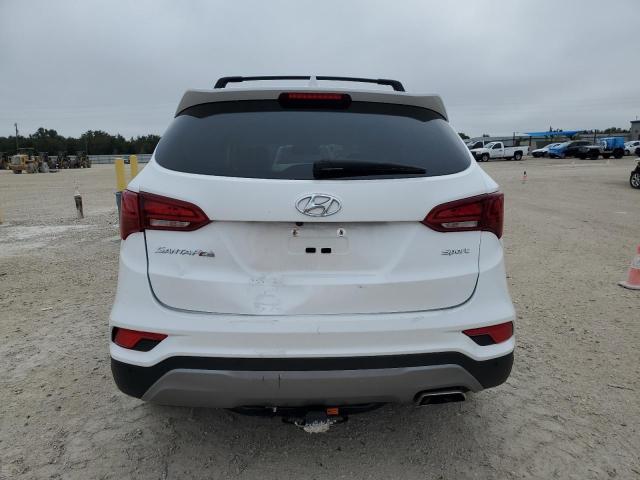 5XYZU3LB3HG444781 - 2017 HYUNDAI SANTA FE S WHITE photo 6