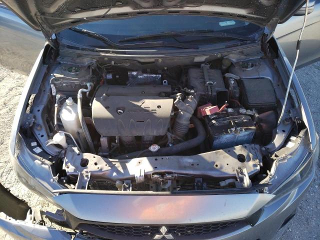 JA32U2FU8HU014105 - 2017 MITSUBISHI LANCER ES GRAY photo 11