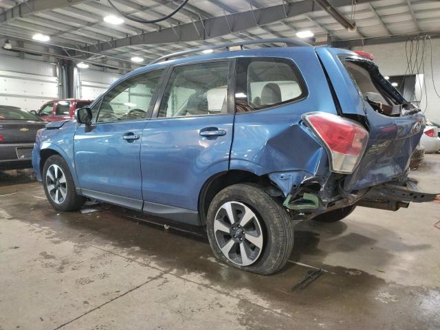 JF2SJABC8JH425506 - 2018 SUBARU FORESTER 2.5I BLUE photo 2