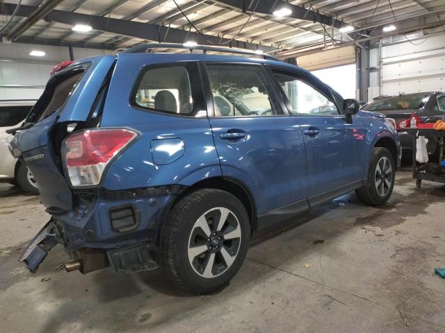 JF2SJABC8JH425506 - 2018 SUBARU FORESTER 2.5I BLUE photo 3