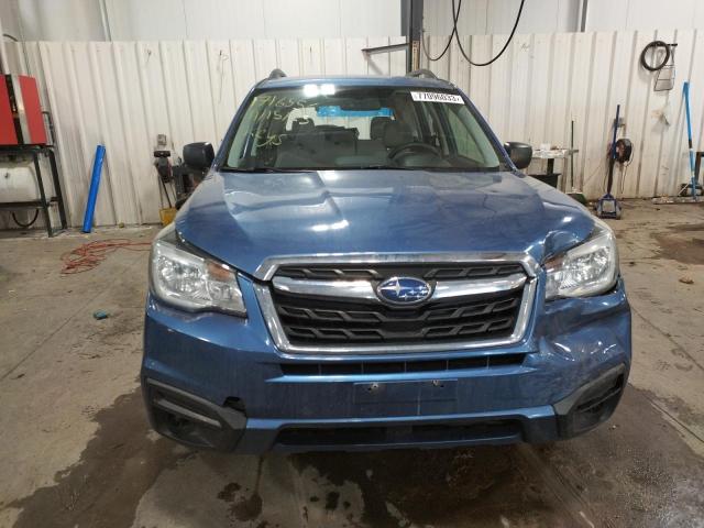 JF2SJABC8JH425506 - 2018 SUBARU FORESTER 2.5I BLUE photo 5